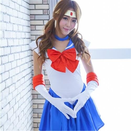 2020 anime Sailor Moon Sailor Moon COSPLAY clothes month hare custom US war water ice moon spot clothing