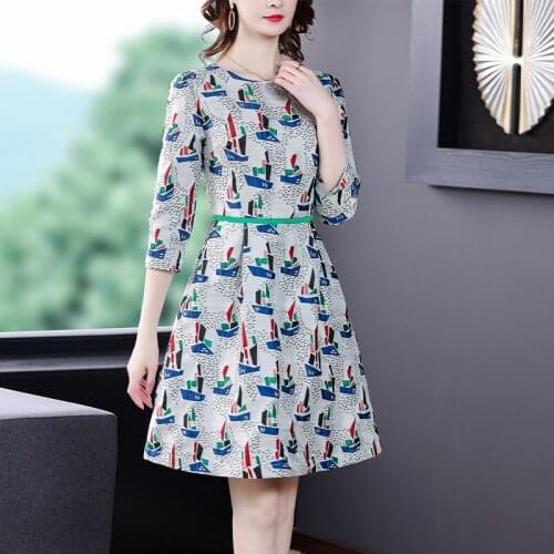 2021 Vintage Plus Size Long Sleeve Dress Spring Autumn Casual Office Lady Sexy Mini Dresses Elegant Women Bodycon Party Vestidos