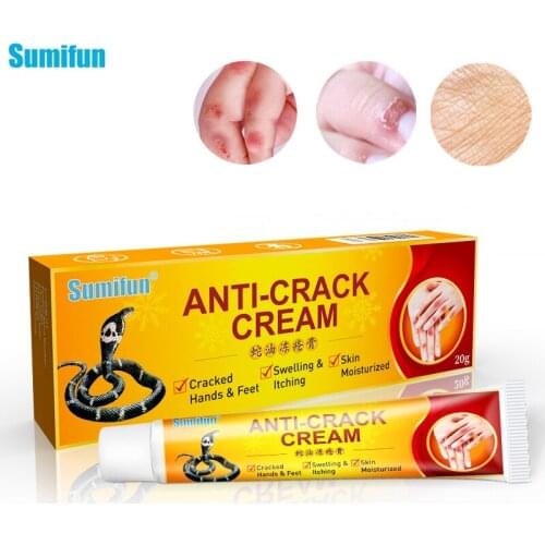 1pcs Anti-Crack Natural Herbal Ointment Anti-Drying Cracking Cream Frozen Frostbite Anti pruritic Medical Patch Skin Repair Feet