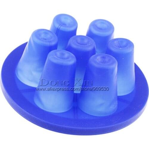 3D Sublimation Clamp Rubber Mold For Glass Goblet Small Wine Glass Mould Clamp For 3D Sublimation Machine Silicone Mug Clamps