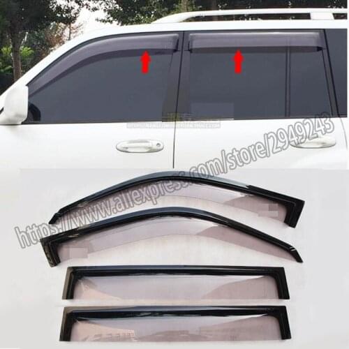 For Toyota Lexus LX470 1998-2007 4pcs Window Visors Sun Rain Deflector