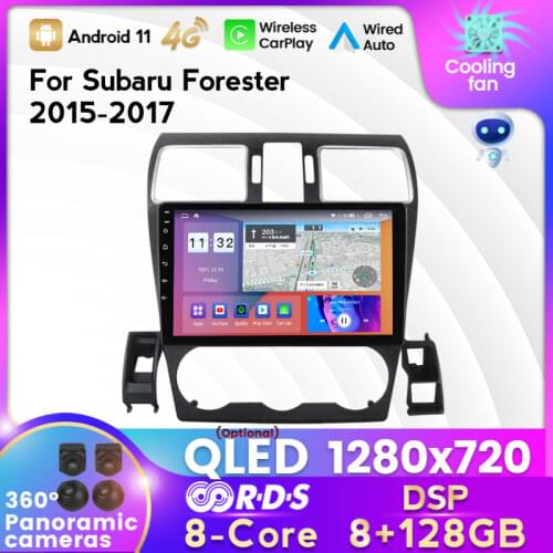 MEKEDE 9"Android Car Radio DSP DVD Player For Subaru WRX 2016-2020 Steering Wheel GPS Navigation 1080P Video 6G+128G Head Unit