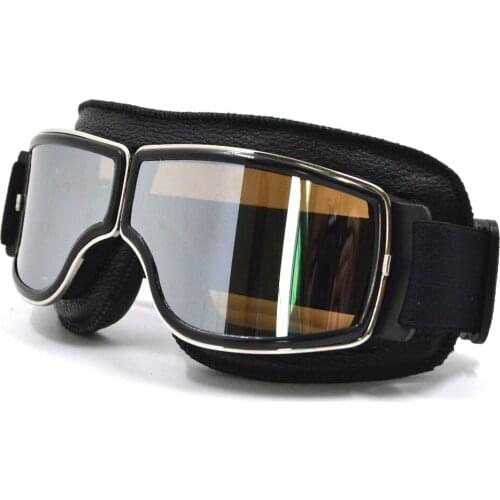 BJMOTO Brand New Cool Scooter Motocross Goggle Glasses Motorcycle Cycling Goggles Cruiser Steampunk ATV Bicycle Eyewear Glasses