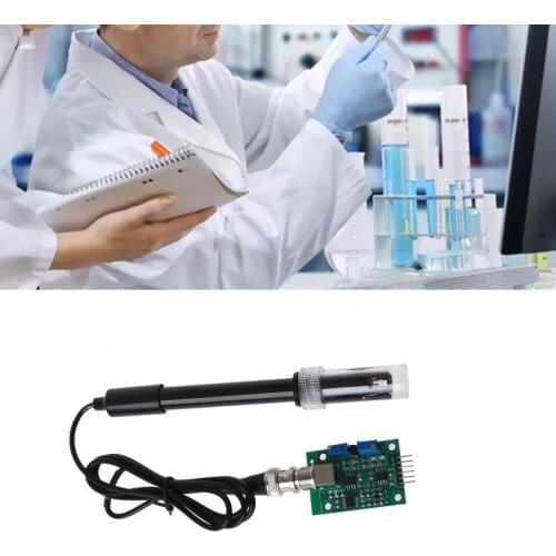PH 0-14 Value Detection Sensor PH Value Test Monitoring Module Electrode Probe