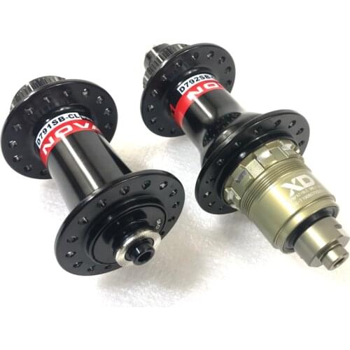 Novatec D791SB-CL D792SB-CL MTB Center Lock hub front 5x100 rear 9x135 thru QR 24H 28H 32H mountain bike SHM 10s 11s XD XX1 MTB