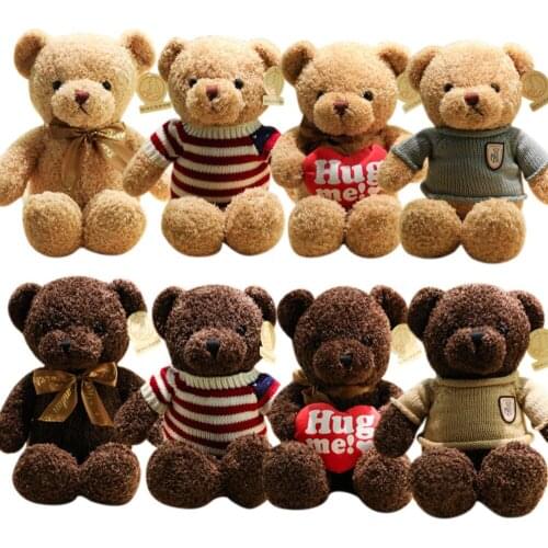 30 Cm Teddy Bear Hug Bear Panda Cub Plush Toy Trumpet Send Girlfriend Gift Girl Christmas Gift Free Delivery