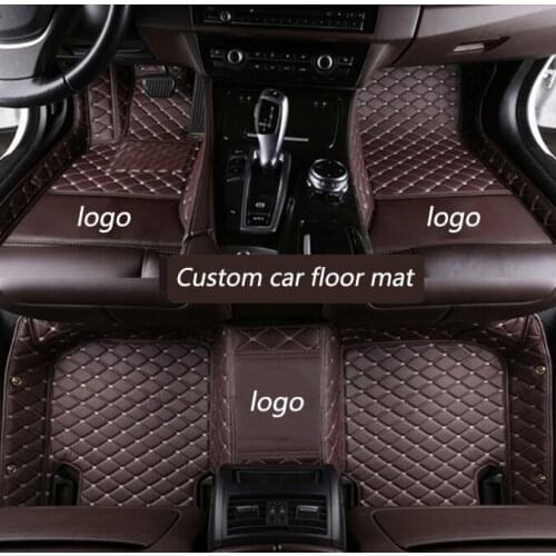 Custom car floor mats for Lincoln all models Navigator MKZ MKC MKX MKS MKT car styling auto accessories