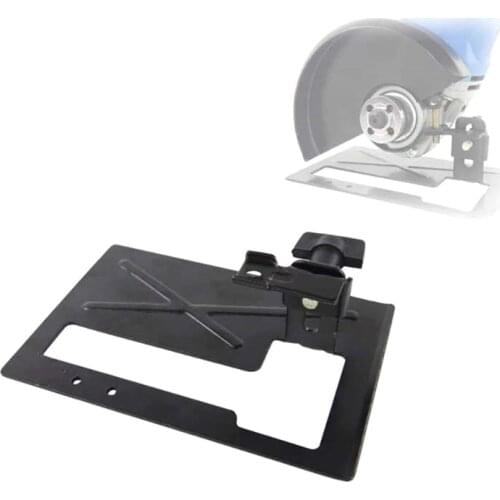 Adjustable Thickened Steel Angle Grinder Balance Bracket Holder Cutting Machine Base DIY Woodwoking Tools 193B wholesales