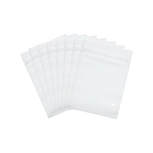 Reclosable Self Sealing CPE Bag Semi Transparent Bags 50pcs 250x170mm