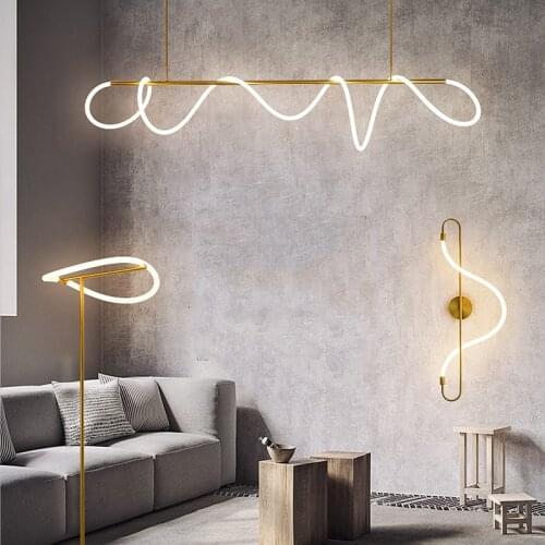 Modern Led Round Ring Chandelier Lamp 220v Nordic Home Decorate Living Dining Room Bedside Restaurant Indoor Hanging Lighting