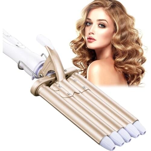 Hair Waver 5 Barrel Wand Hair Crimpers and Wavers for Women Professional Crimper for Deep Waves Suit for All Hair Style Artifact