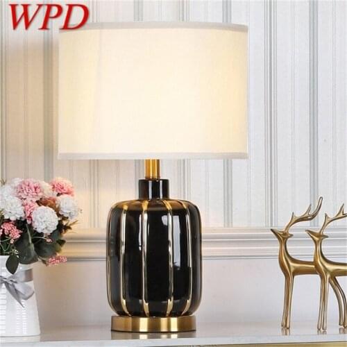WPD Ceramic Table Lamps Desk Luxury Modern LED Lighting For Home Bedroom