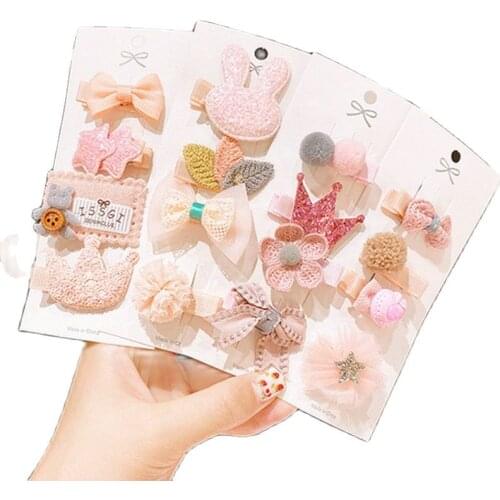 Kawaii Princess Cartoon Hairpins Girls Kids Hair Clips Pin Barrettes Hair Accessories for Children Hairclip Pinzas Para El Pelo
