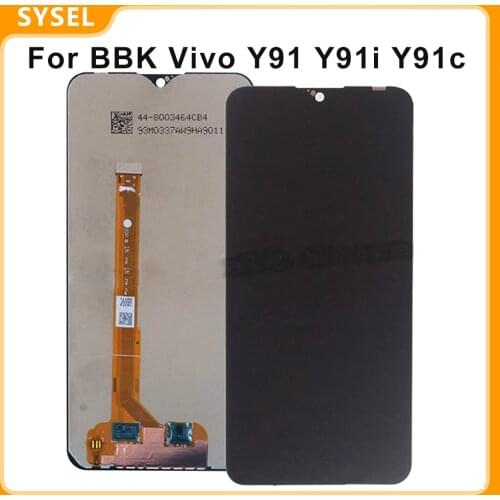 6.2 "LCD For BBK Vivo Y91 Y91i Y91c 1817 1814 LCD Display Touch Screen Digitizer Glass Assembly For Vivo Y93 1815 / Y95 1807 LCD
