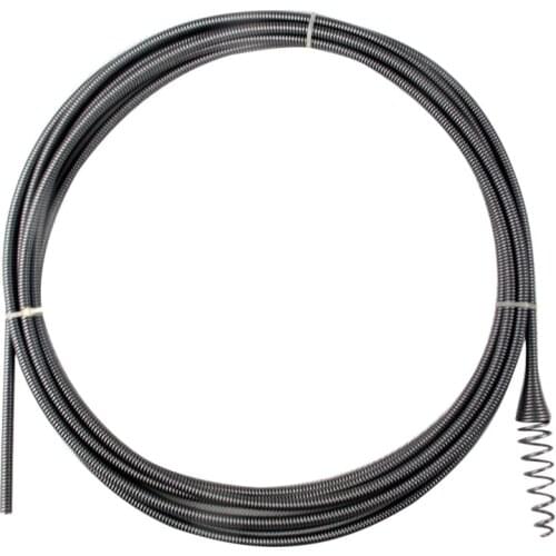 1PCS, 5M Long*7mm Out Diameter,High Quality Drain Auger Cleaning Machine Spring Drain Cleaner Extension Spring