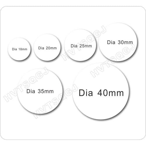 10pcs 125KHZ TK4100 EM4100 RFID Coin ID Card With 3M Adhensive Sticker Read Only Diameter 25mm for Access Control