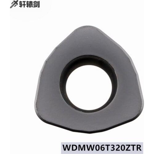 10PCS WDMW06T320ZTR XM9030 Fast Feed Milling Insert Professional Roughing Machining Center Cutter Head CNC