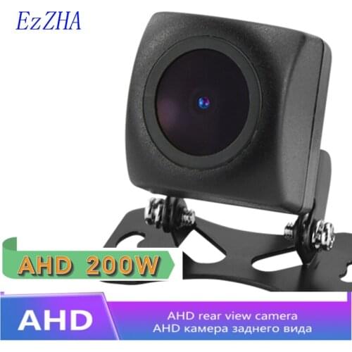 170° AHD/CVBS 1280*1080P Vehicle Rear View Camera Car Reverse Black Fisheye Lens Night Vision Waterproof Universal