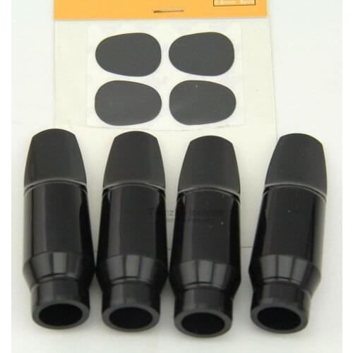 4pcs Alto Saxophone Mouthpiece +Dental pad