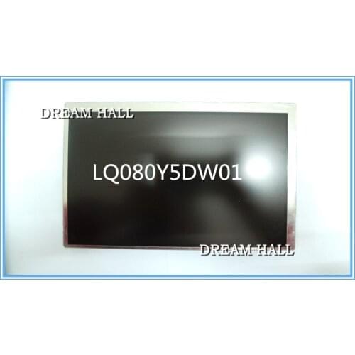 Free shipping 8.0 inch Original LQ080Y5DW01 LCD Display Screen Panel