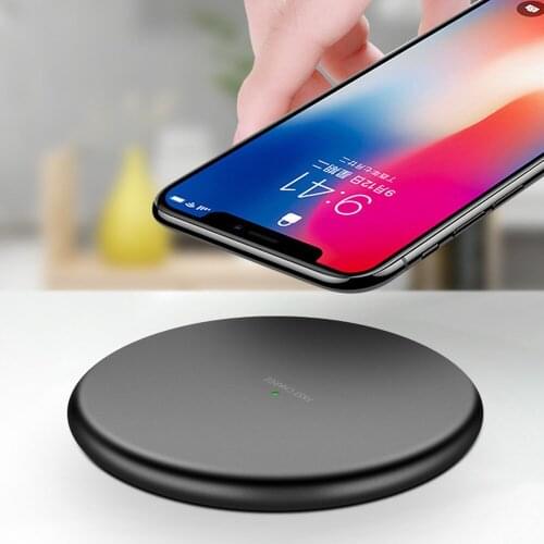 10W Fast Wireless Charger for iPhone12 12ProMax 11 11Pro X XR XSMAX for Samsung Huawei Xiaomi Wireless Charging Pads