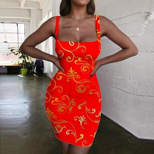 Giyu Brand Abstract Dress Women Psychedelic Bodycon Dress Red Vestido Sexy Harajuku 3d Print Womens Clothing Mini Evening