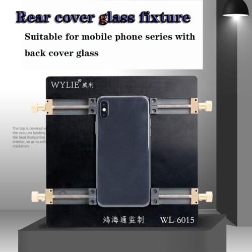 WL-6015 Mobile Phone Repair Fixture remove the phone glass back cover mounting clamp iPhone Rear Glass Repair Separating Holder