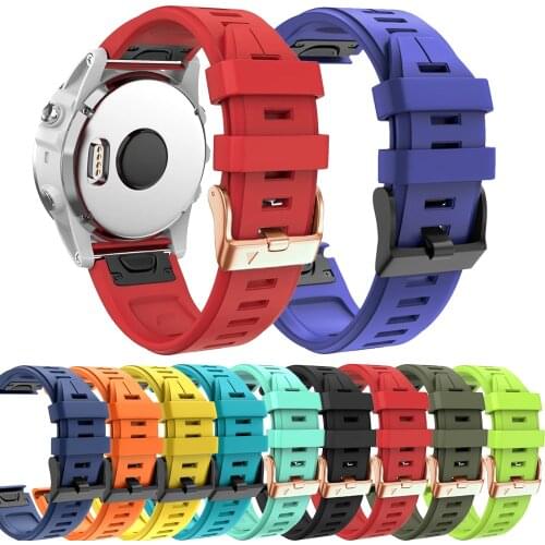 For Garmin Fenix 6S 5S Watch Band 20mm Bracelet Strap Fenix 6S Pro 5S Plus Smart Strap Silicone Quick Replacement Wrist Band