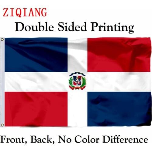 Dominican 1865 Flag 3x5ft Polyester Flying Size 90x150cm Custom High Quality Double Sided Printing Banner