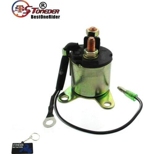 STONEDER Solenoid Starter Relay For Honda GX160 5.5HP GX200 6.5HP Engine Generator