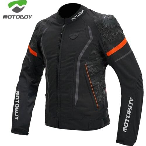 MOTOBOY New motorcycle riding jacket summer mesh air tight and anti falling clothes summer racing knight equipment sports jacket