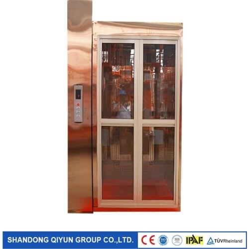 Qiyun CE ISO 9.8m 200kg Aluminum Alloy Home Elevator Lift with ODM/OEM