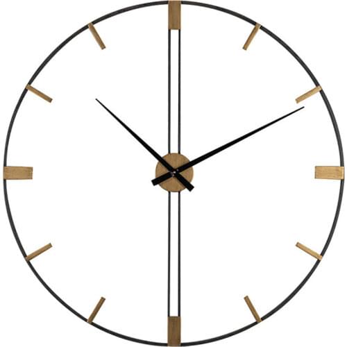 Luxury Creative Wall Clock Modern Design Metal Nordic Silent Wall Watch Large Clocks Wall Home Decor Living Room Decoration Gift