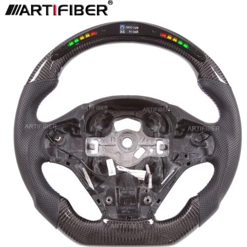 Carbon Fiber Steering Wheel with LED for BMW 1 3 5 Sereis M3 E82 E39 E46
