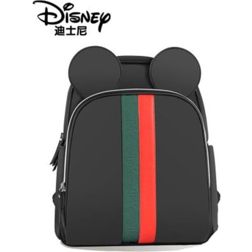 Disney Mickey Diaper Bag Fashion Mummy Bag Cute Backpack Multifunctional Large Capacity Handbag Waterproof Practical Backpack