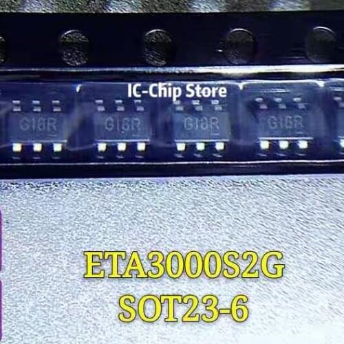 10PCS~100PCS/LOT ETA3000S2G ETA3000 SOT23-6 New original Lithium battery balanced IC