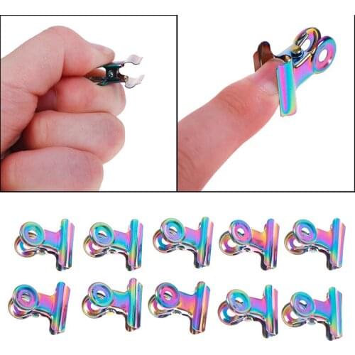 10pcs Rusian C Curve Nail Pinching Clips Curvature Clip Professional French Nail Tool Nail Extension Curl Clips