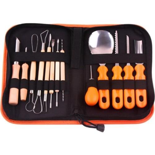 14/13/8/5PC Halloween Professional Pumpkin Carving Tools Pumpkin Light Decoration DIY Carving Tool Set Drop Shipping