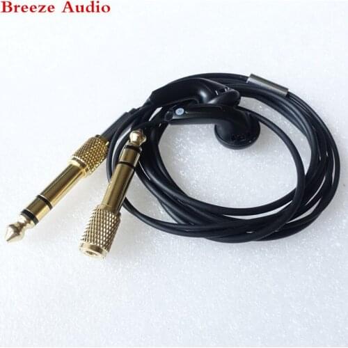 Breeze Audio 2pcs 6.5mm 1/4" Male to 3.5mm Female Audio Adapter 6.35 mm jack