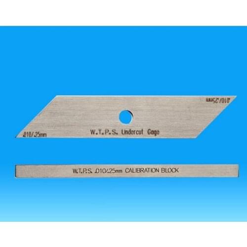 Free shipping welding gauge stainless steel two-piece rod