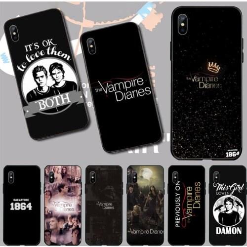 The Vampire Diaries Stefan Phone Case for iPhone 11 12 pro XS MAX 8 7 6 6S Plus X 5S SE 2020 mini