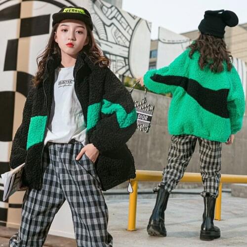 Girls Babys Coat Jacket Outwear 2021 Retro Winter Autumn Overcoat Top Zipper Cardigan Childrens Clothing