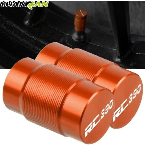 For RC 125 200 250 390 rc390 2014 2015 2016-2018 Motorcycle Aluminum Accessorie Wheel Tire Valve Stem Caps Airtight Covers