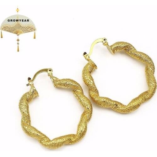 Women's Gold Earrings GROWYEAR China
