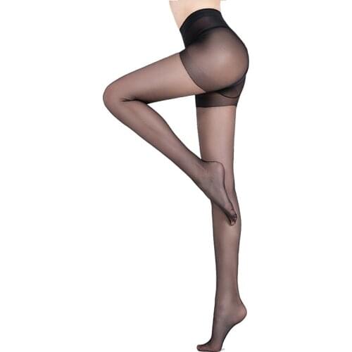 New Fashion Women Sexy Lingerie Stripe Elastic Stockings Transparent Black Fishnet Thigh Sheer Tights Embroidery Pantyhose Hot
