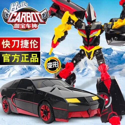 Korean Cartoon Hello Carbot Autobots Toys Deformed Car Robot Action Figure Model Sharp Knife Rescue Giant Rider Gift for Boy