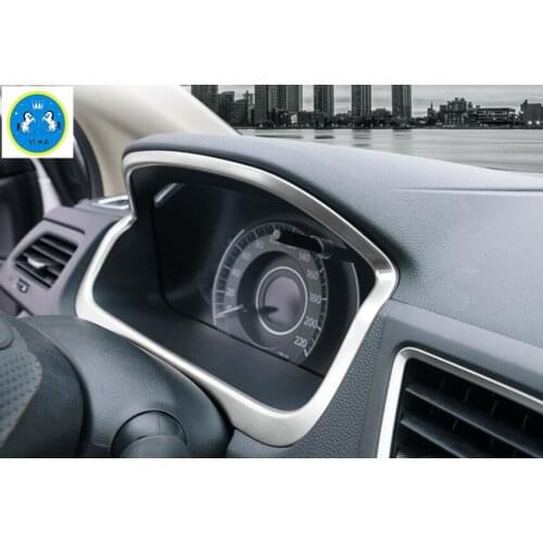 Lapetus Dashboard Instrument Panel Decoration Cover Trim 1 Pcs Fit For Honda CRV 2013 - 2016 ABS Accessories Interior Refit Kit