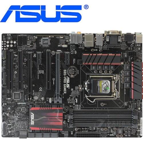 LGA 1150 DDR3 For ASUS B85-PRO GAMER 100% Original Motherboard USB3.0 32G B85 PRO GAMER Mainboards SATA III Systemboard Used