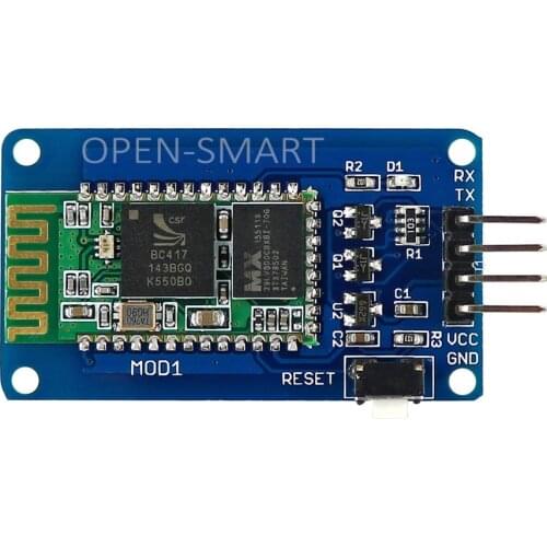 OPEN-SMART Wireless Serial Bluetooth Transceiver Master-Slave Module Compatible with 3.3V / 5V for Arduino