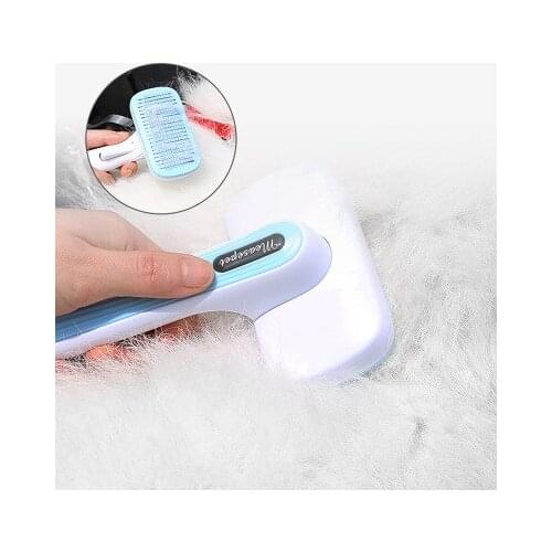 Automatic Pet Hair Removal Comb One-Key Hair Removal Needle Comb Pet Comb Universal For Cats And Dogs Pet Hair Remover